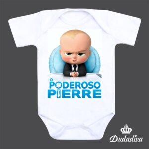 Poderoso Chefinho - Body Personalizado com Nome