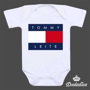 Body Engraçado com a frase: "Tommy Leite"